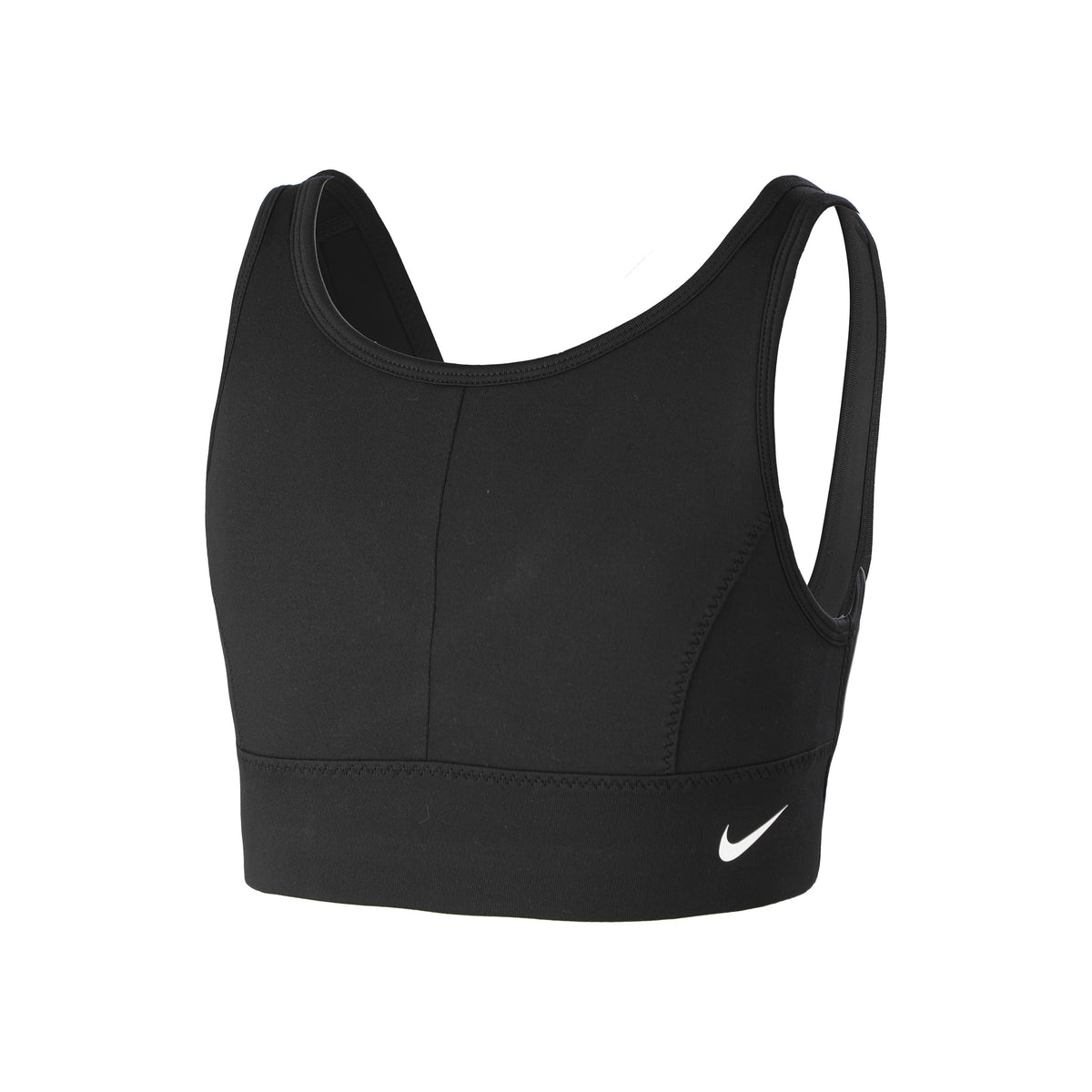 Nike Dri-Fit Swoosh Luxe Sport-BH Mädchen - schwarz, weiß
