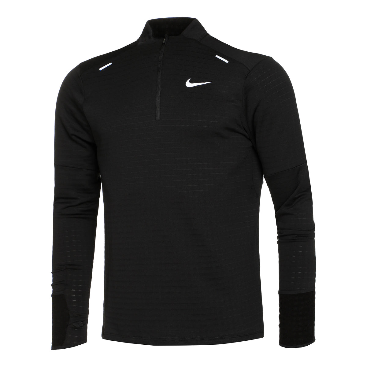 Nike TF Repel Element Half-Zip Quarter-Zip Running Longsleeve Herren - schwarz,