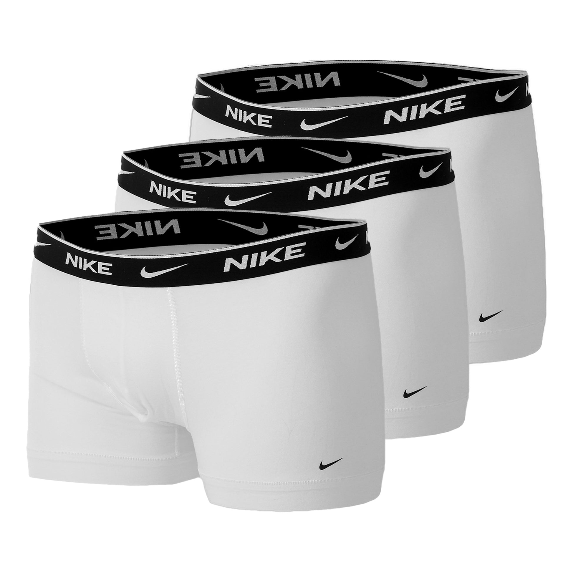 Nike Everyday Stretch Trunk Boxer Short 3er Pack Herren - weiß, schwarz
