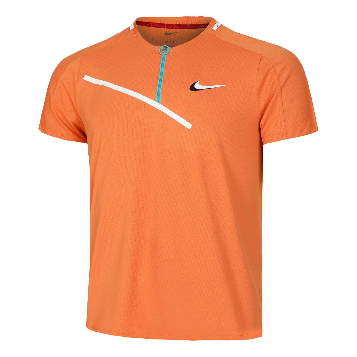 Nike Court Slam Polo Herren - orange, mehrfarbig