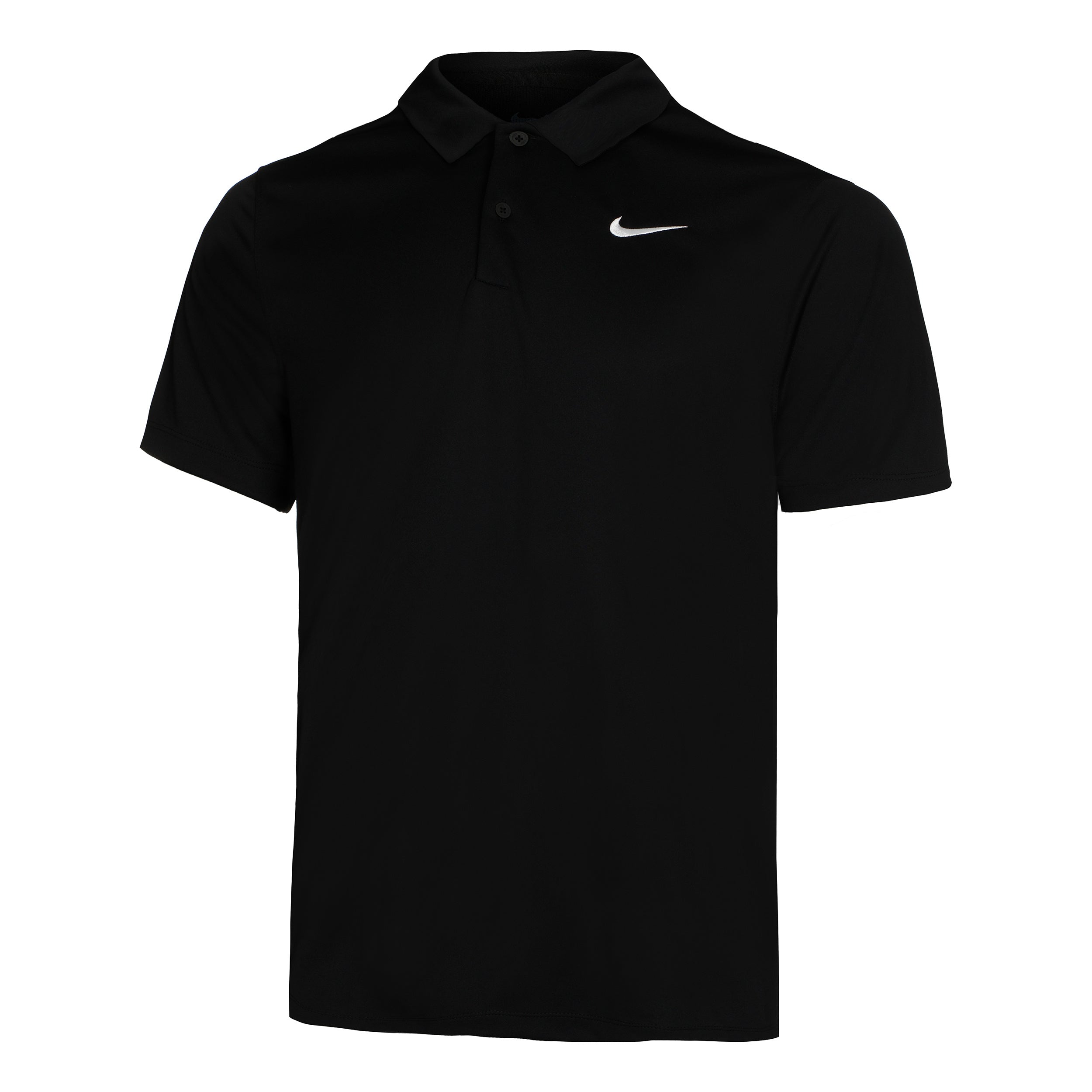Nike Dri-Fit Victory Court Solid Polo Herren - schwarz