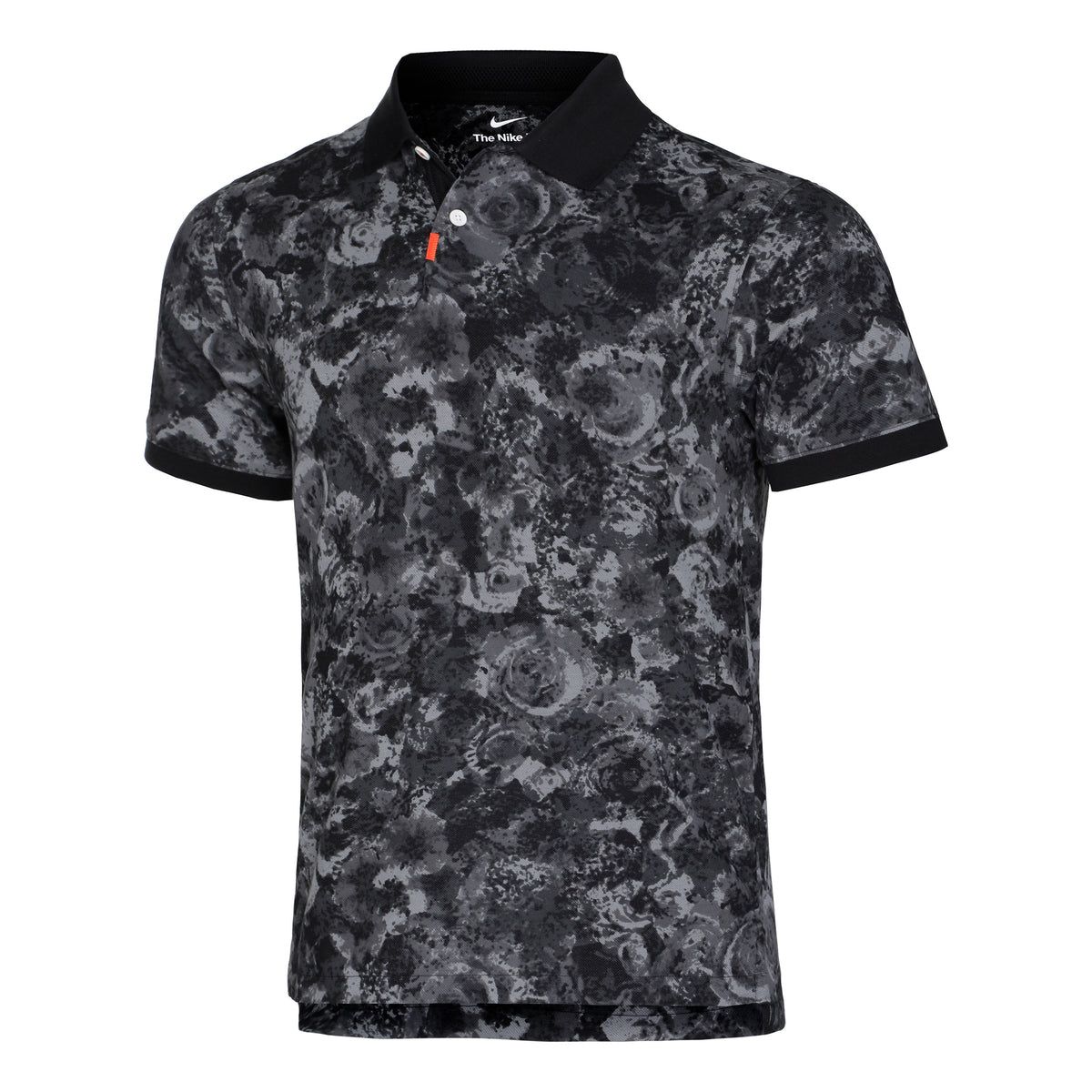 Nike Dri-Fit Printed Slim LN Polo Men - black, grey