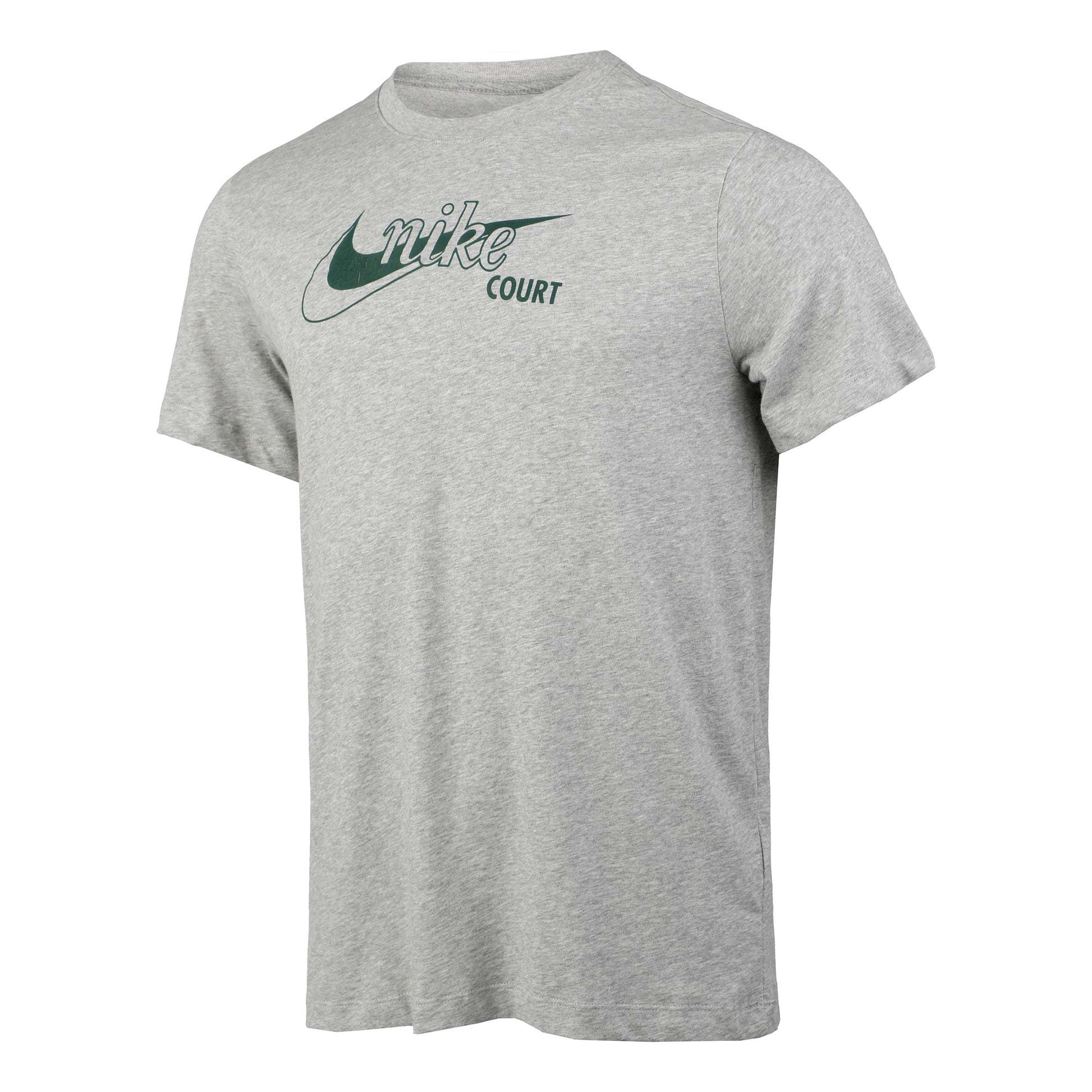 Nike Dri-Fit Swoosh T-Shirt Herren - hellgrau,