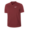 Dri-Fit Victory Court T-Shirt Herren - dunkelrot, weiß