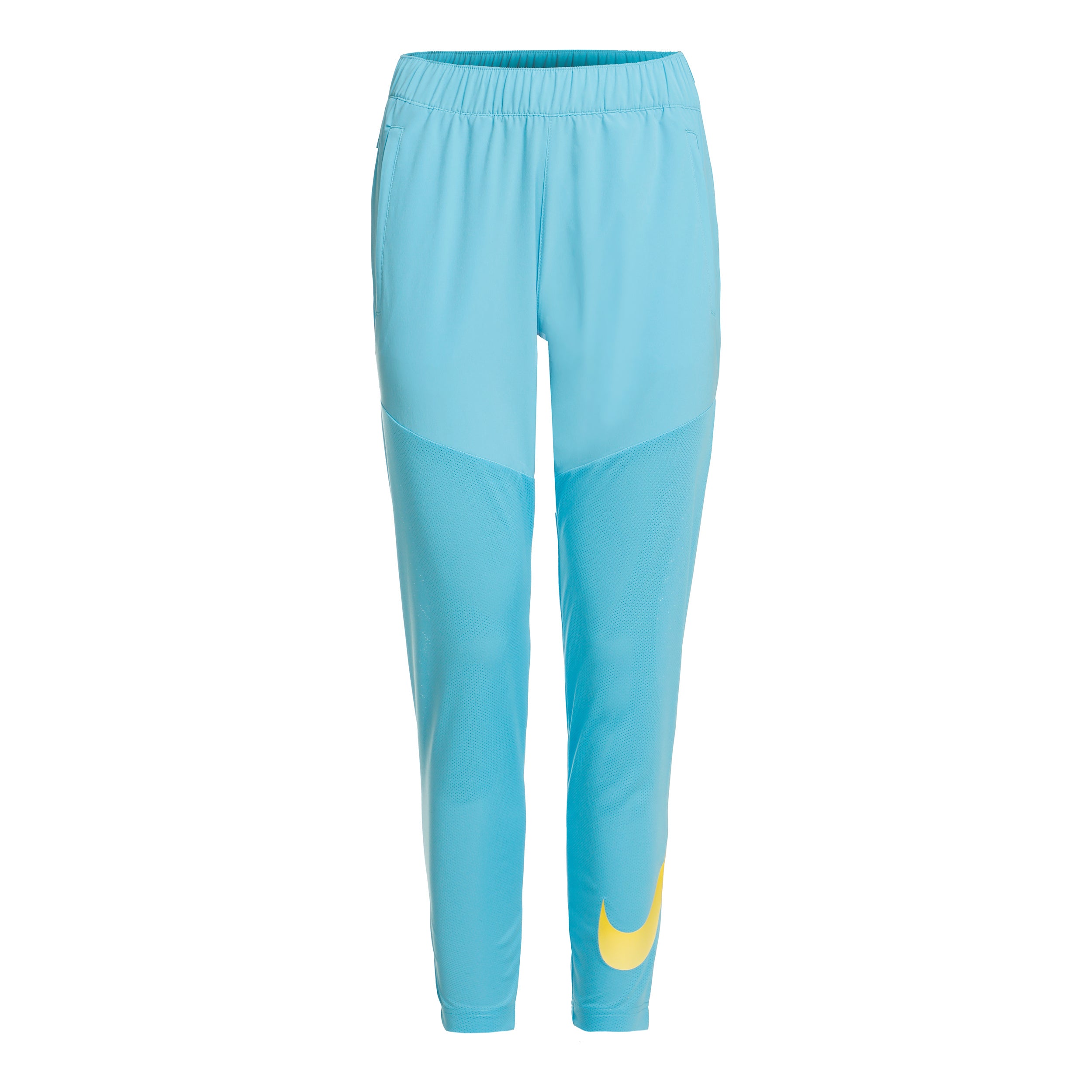 Nike Dri-Fit Swoosh Running Pants Women-Blue,Grey
