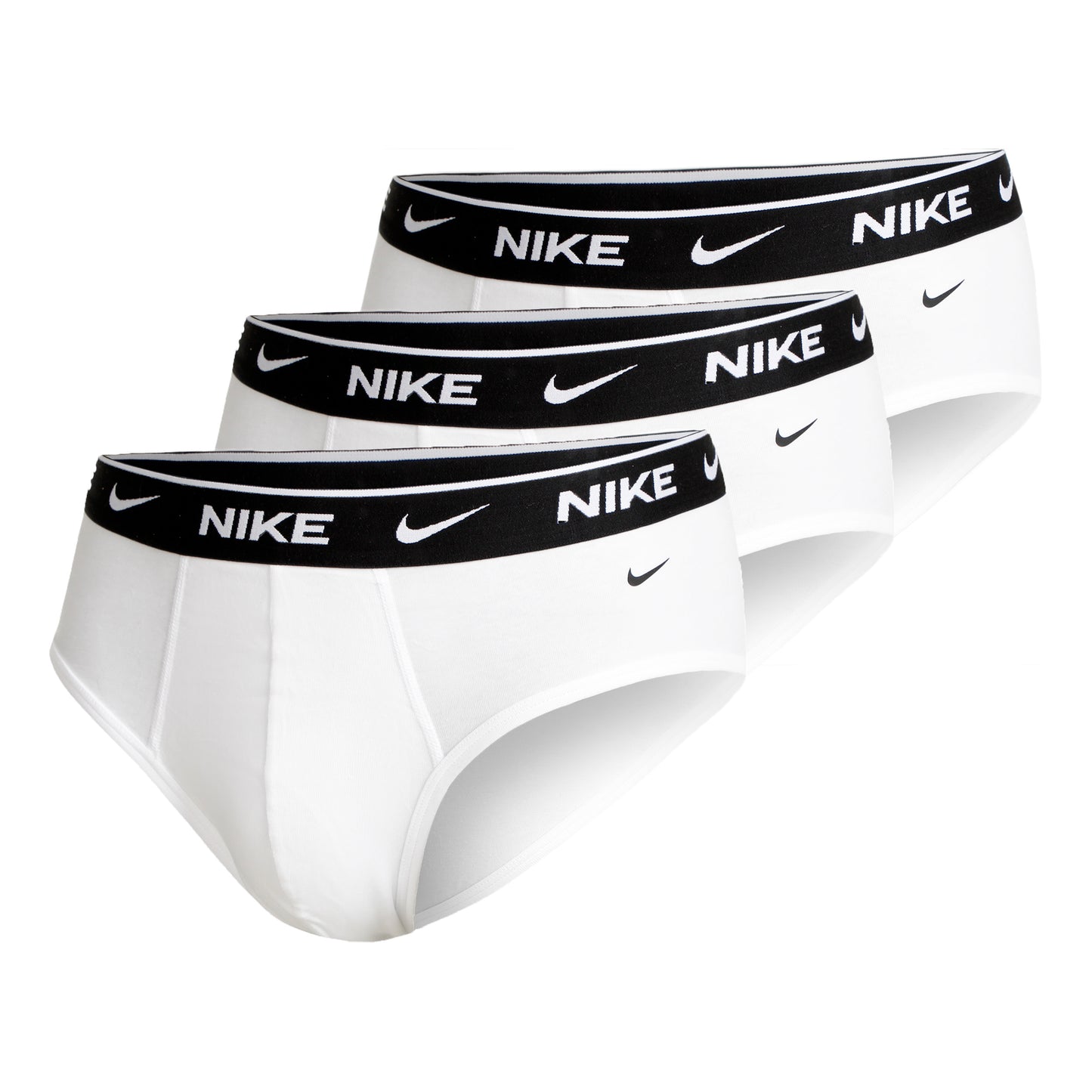 Nike Everyday Cotton Stretch Brief Slip 3 Pack Men - white,