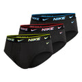 Everyday Cotton Stretch Brief Slip 3 Pack Men - black, multicoloured