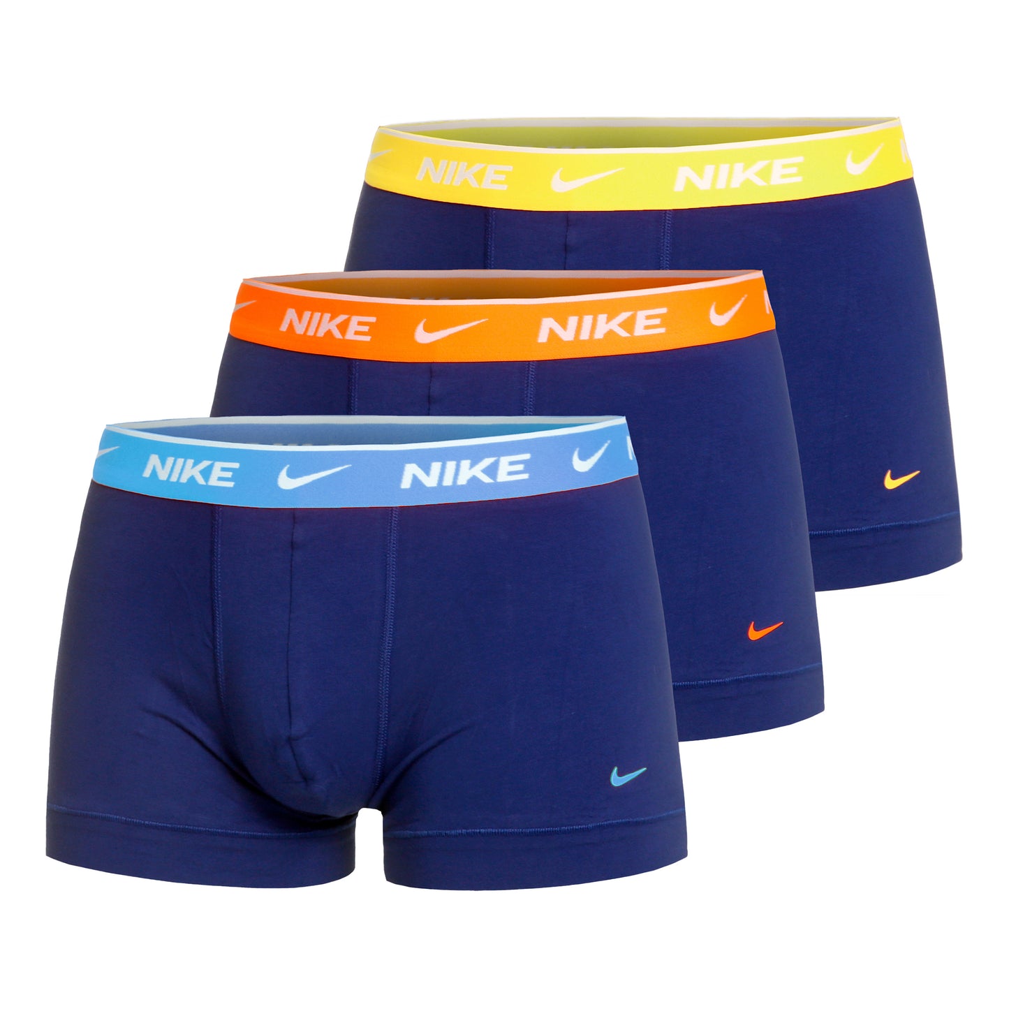 Nike Everyday Stretch Trunk Boxer shorts 3 Pack Men - blue, multicoloured