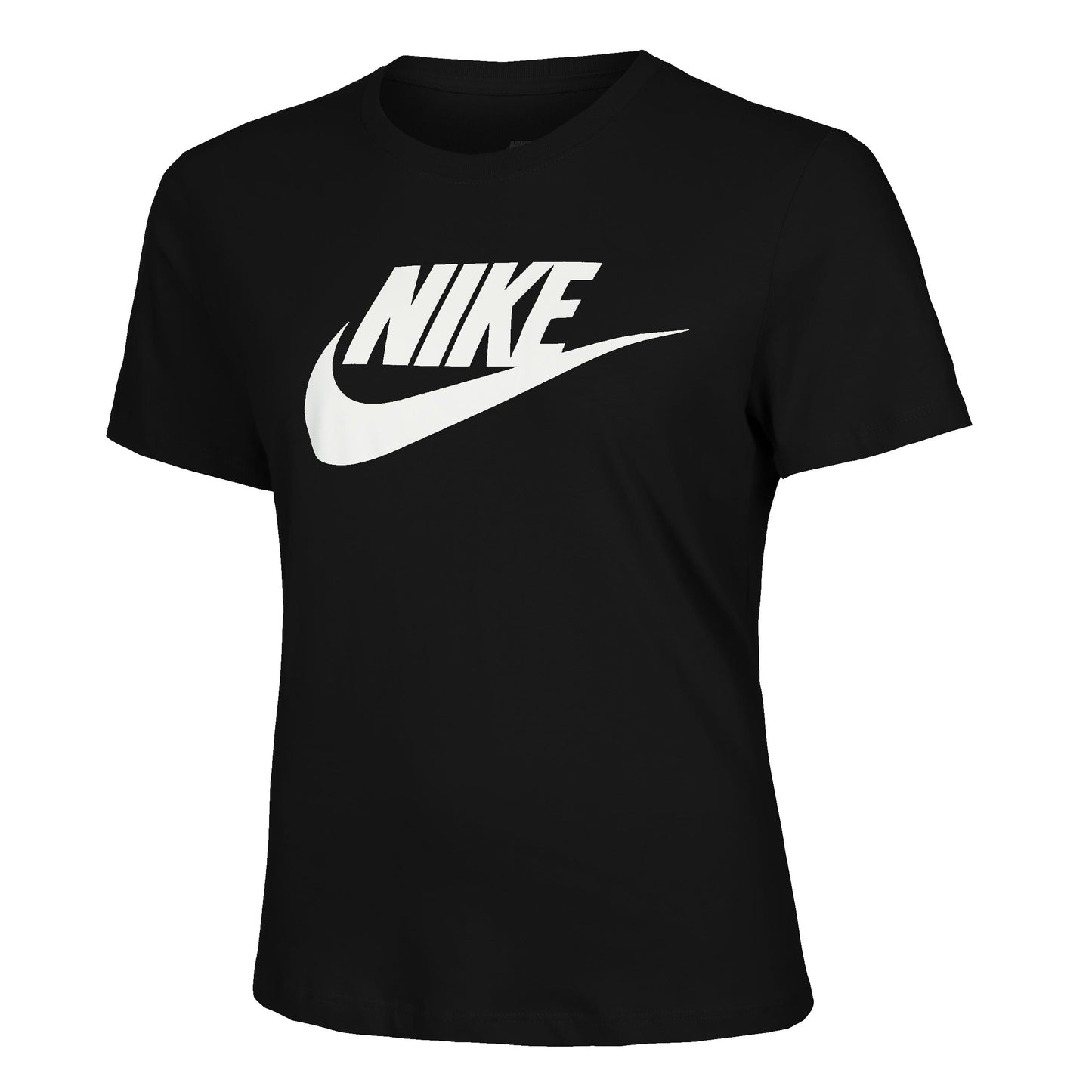Nike New Sportswear Essential Icon Futura T-Shirt Damen - schwarz,