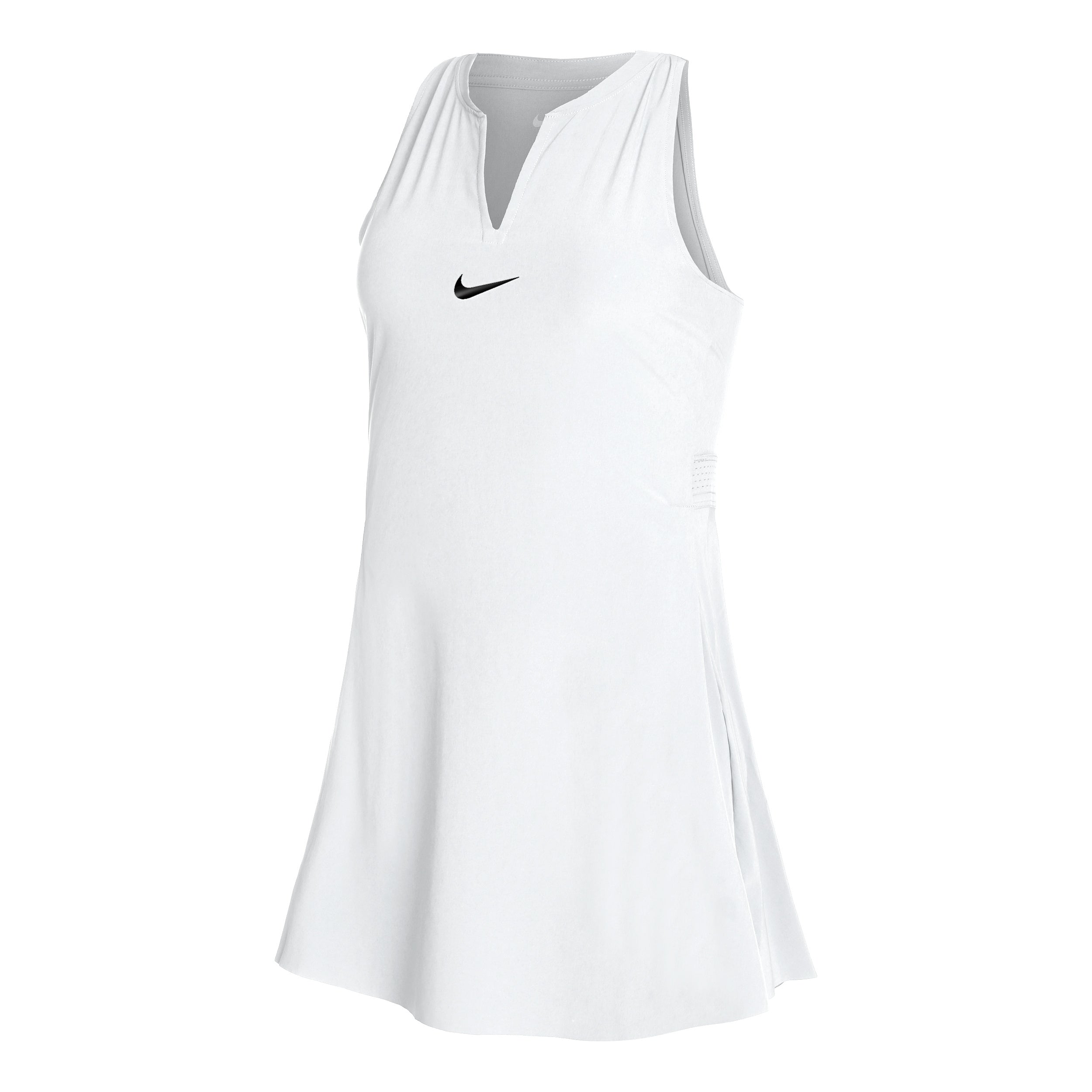 Nike Dri-Fit Club Kleid Damen-Weiß