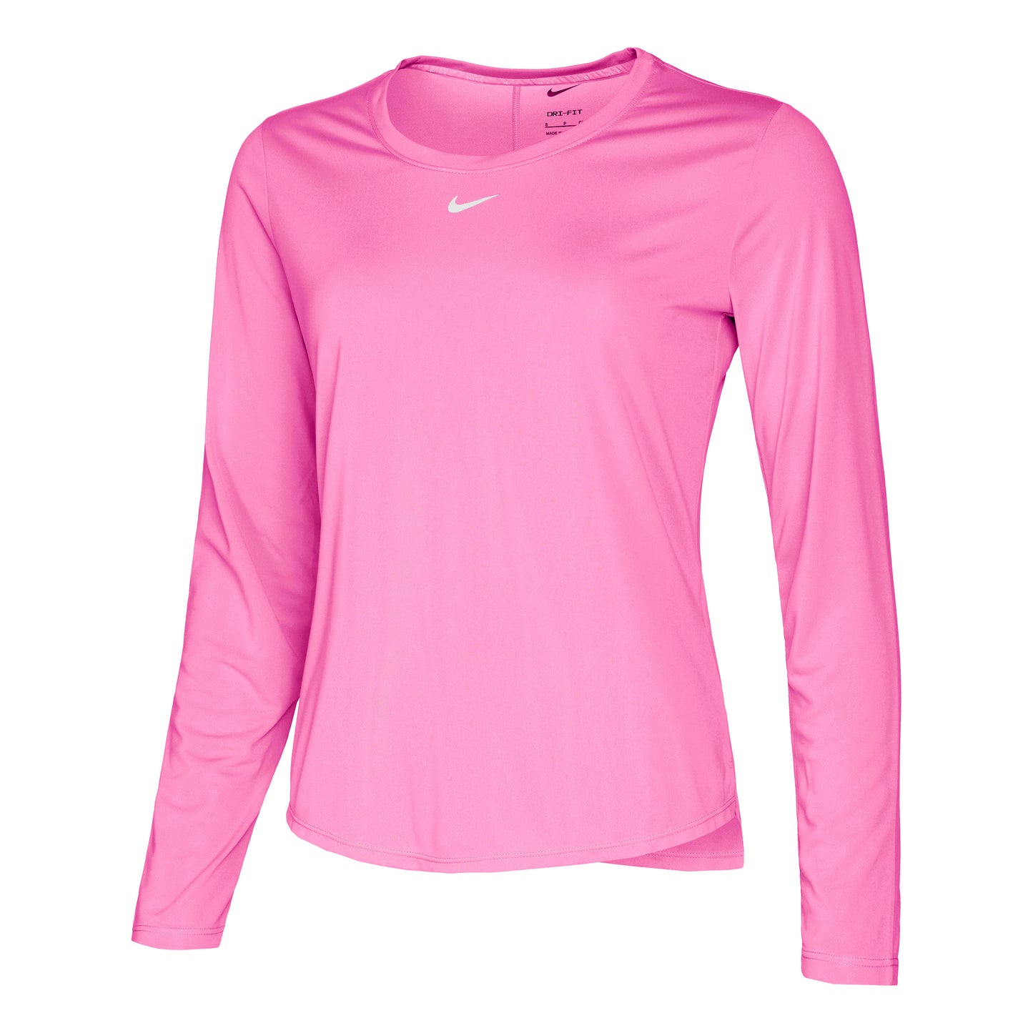 Nike Dri-Fit One Standard Longsleeve Damen - pink,