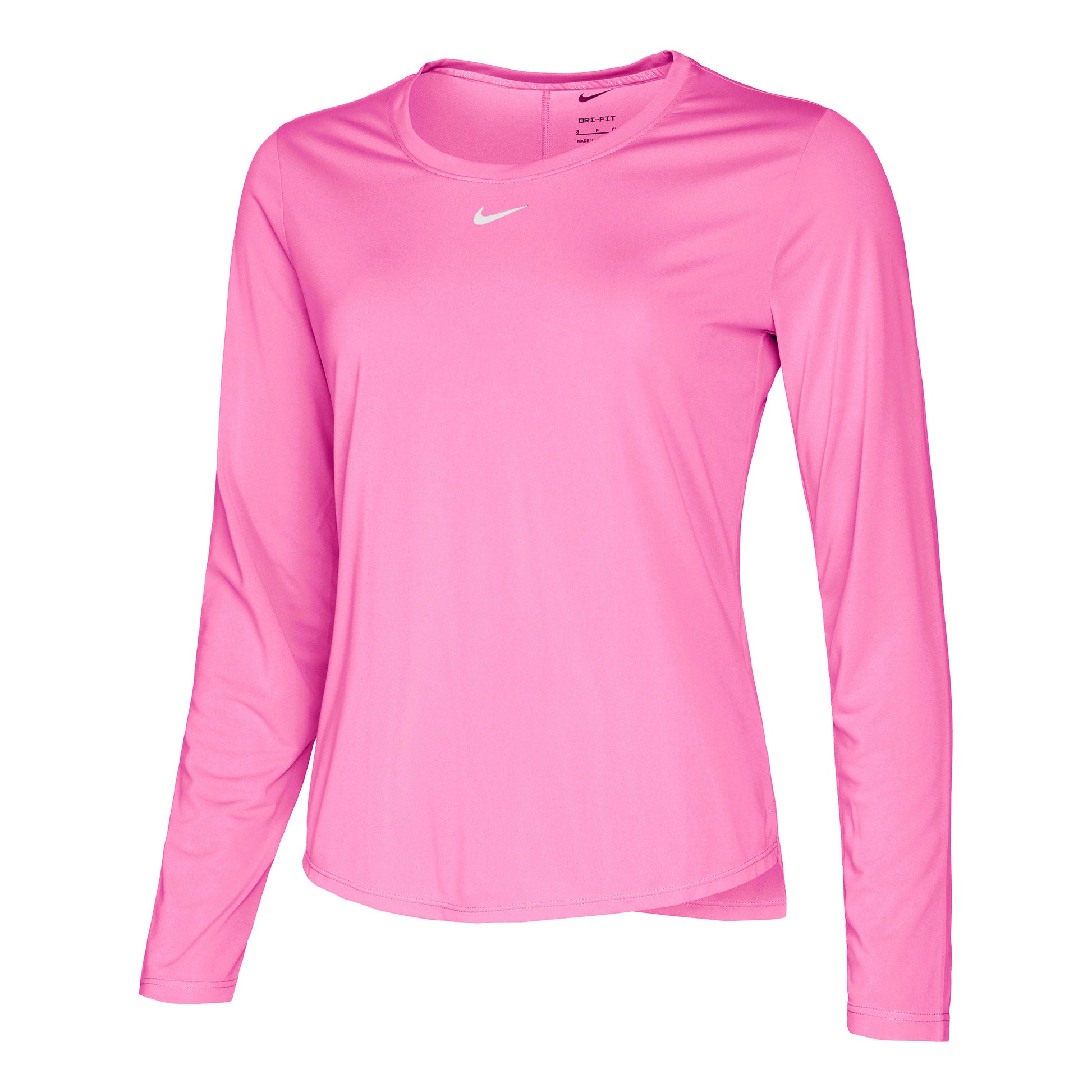 Nike Dri-Fit One Standard Longsleeve Damen - pink,