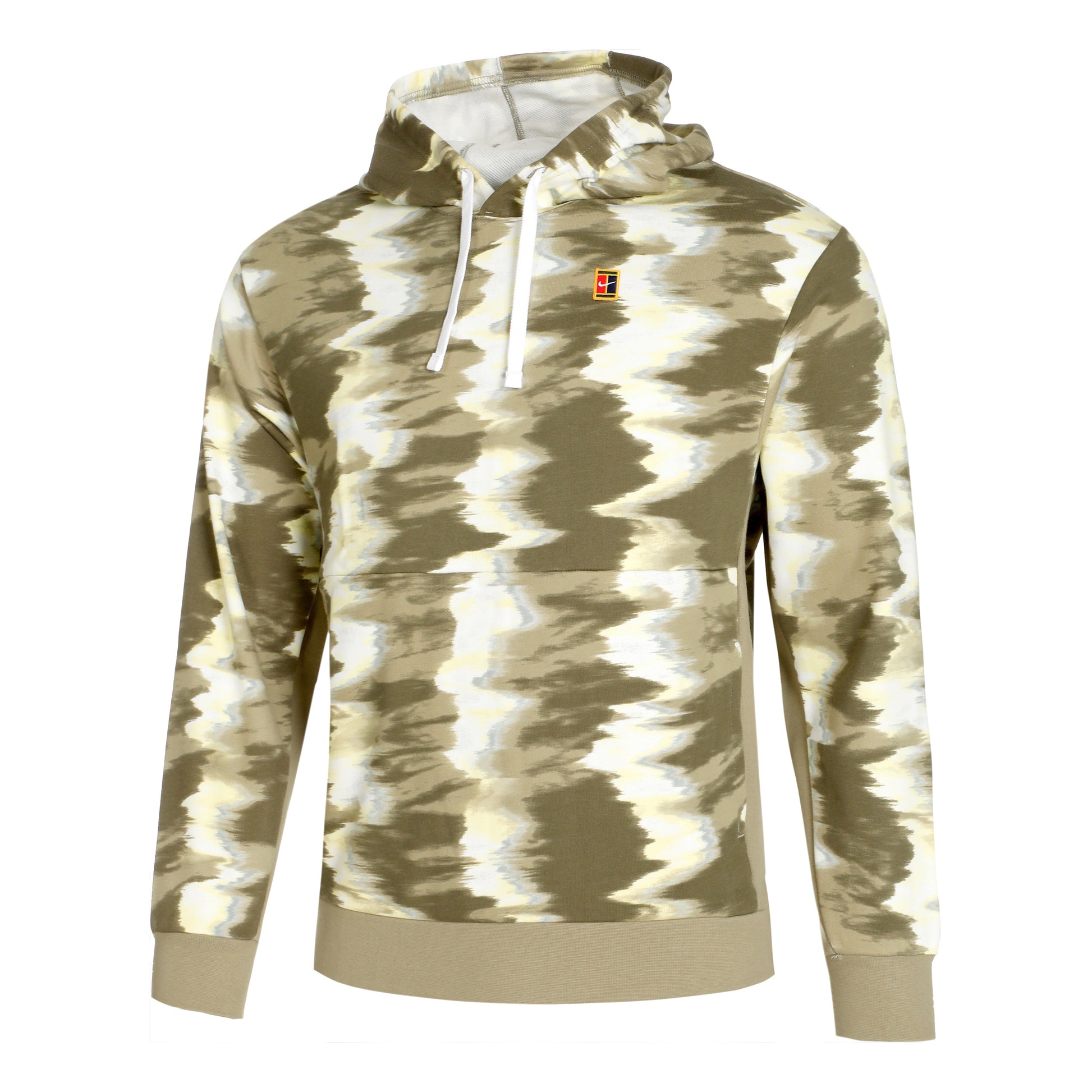 Nike Dri-Fit Court Heritage OZ Hoody Men - olive, white
