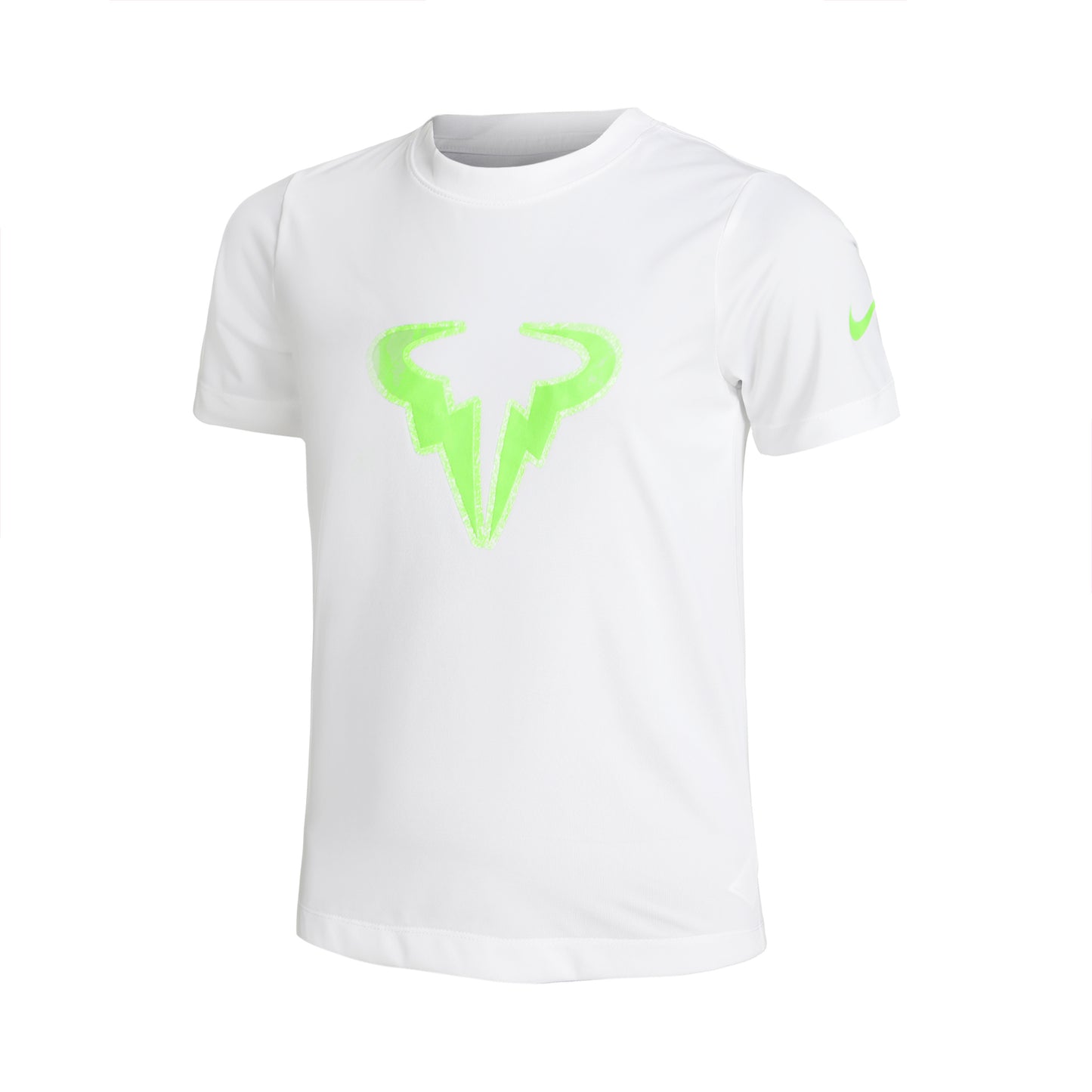 Nike Big Kids T-Shirt Boys - white, green