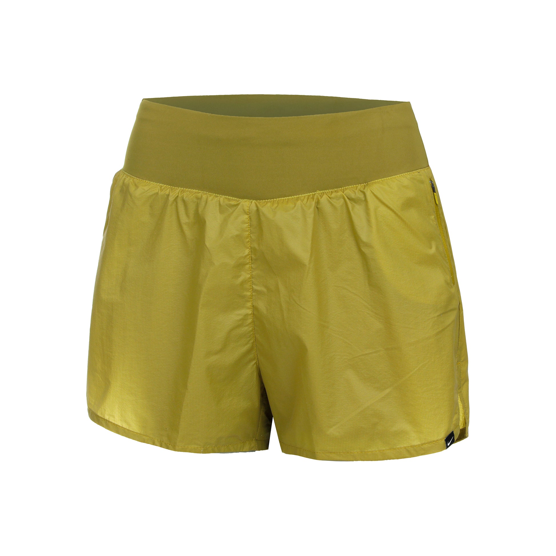Nike Dri-Fit Dri-Fit Run Division Reflective Mid-Rise 3in Shorts Women - khaki,