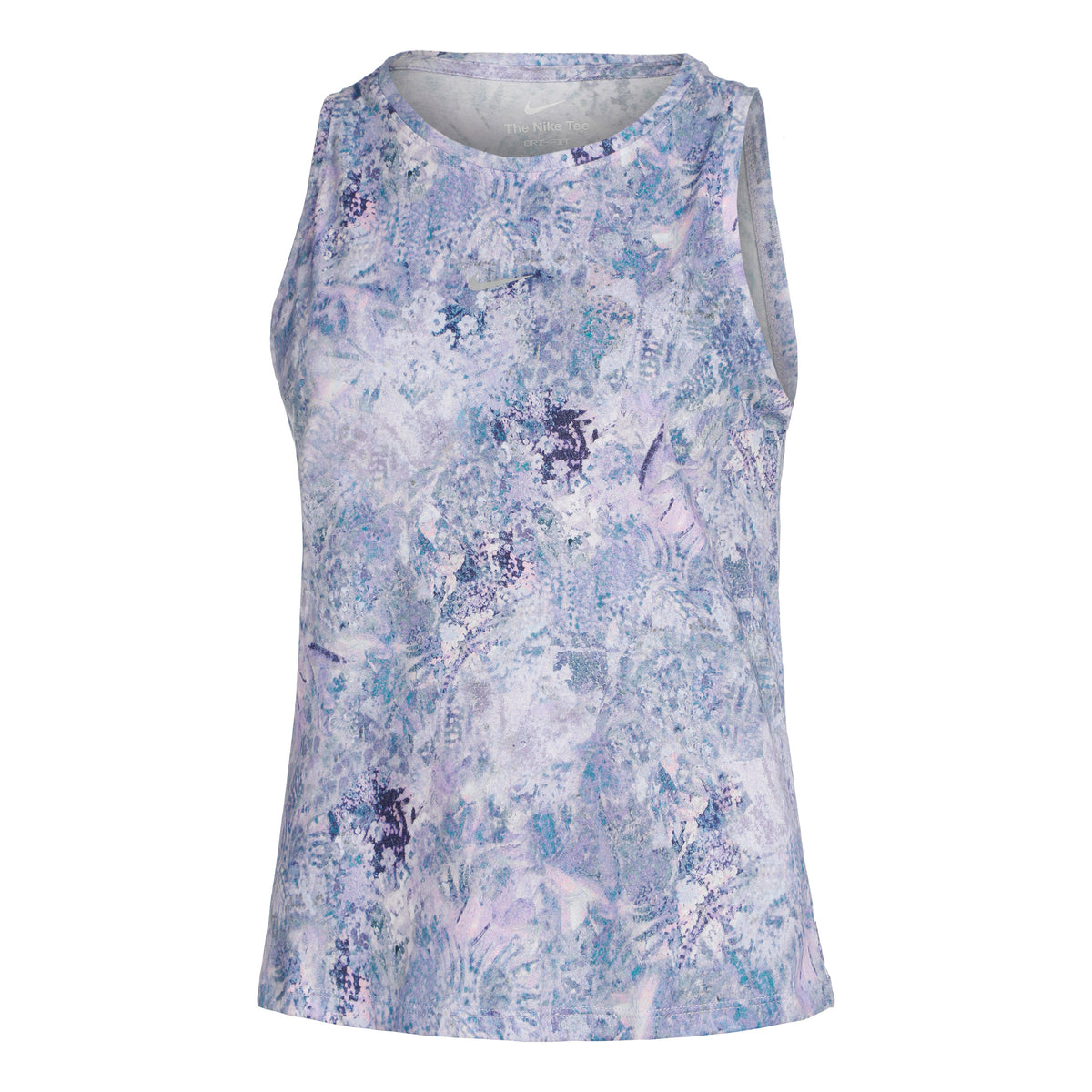 Nike Dri-Fit All Over Print Tank-Top Damen - flieder, weiß