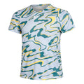 Dri-Fit Court Print T-Shirt Herren - hellblau, mehrfarbig