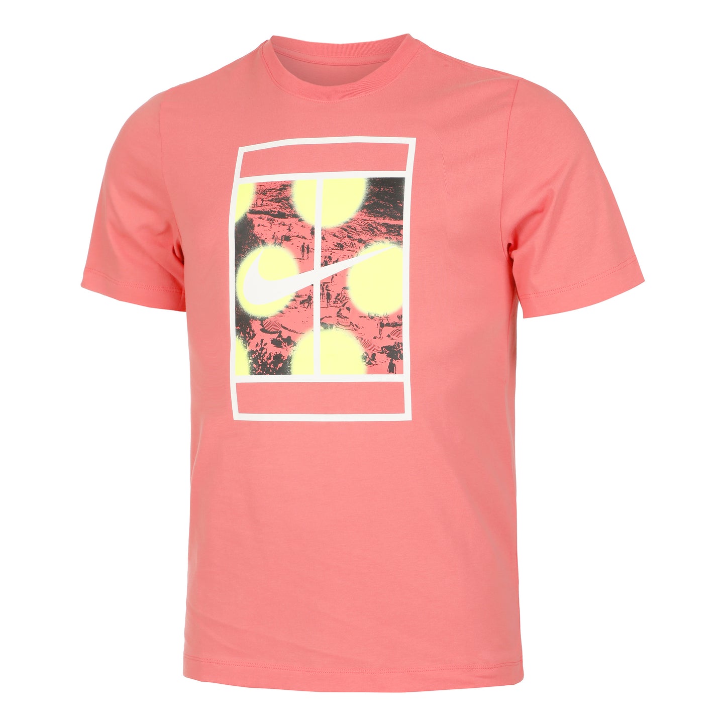 Nike Court Heritage RG T-Shirt Men - pink, multicoloured