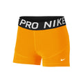 Dri-Fit Big Kids 3in Shorts Girls-orange,black