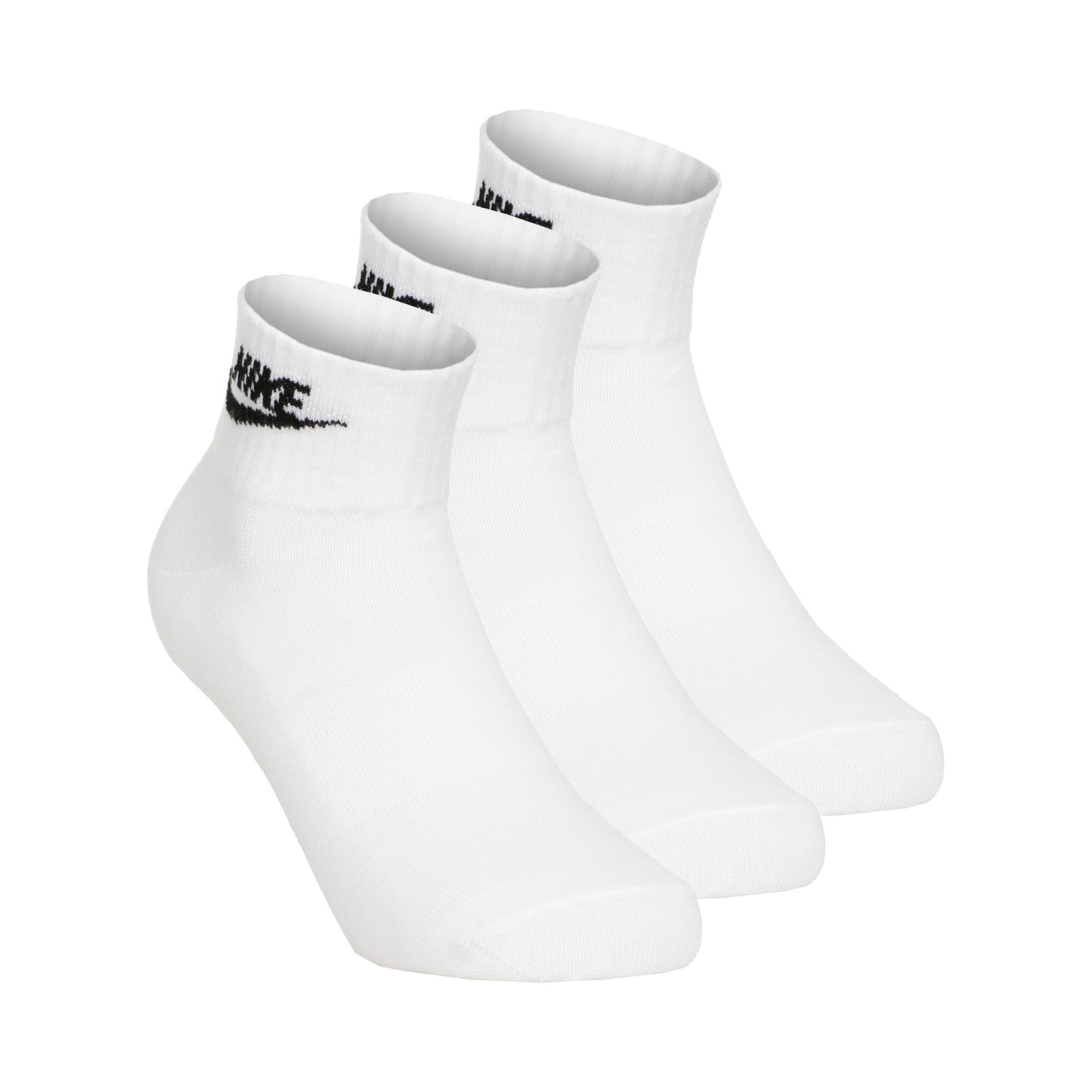 Nike New Essential Ankle Tennissocken 3er Pack Unisex - weiß,