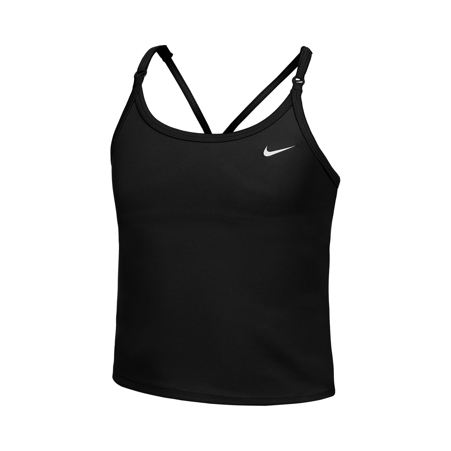 Nike Dri-Fit Big Kids Tank Sports Bras Girls-Black