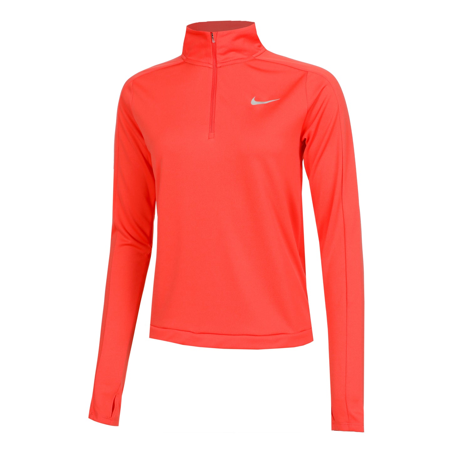 Nike Dri-Fit Pacer 1/4-Zip Long sleeve Women - coral,