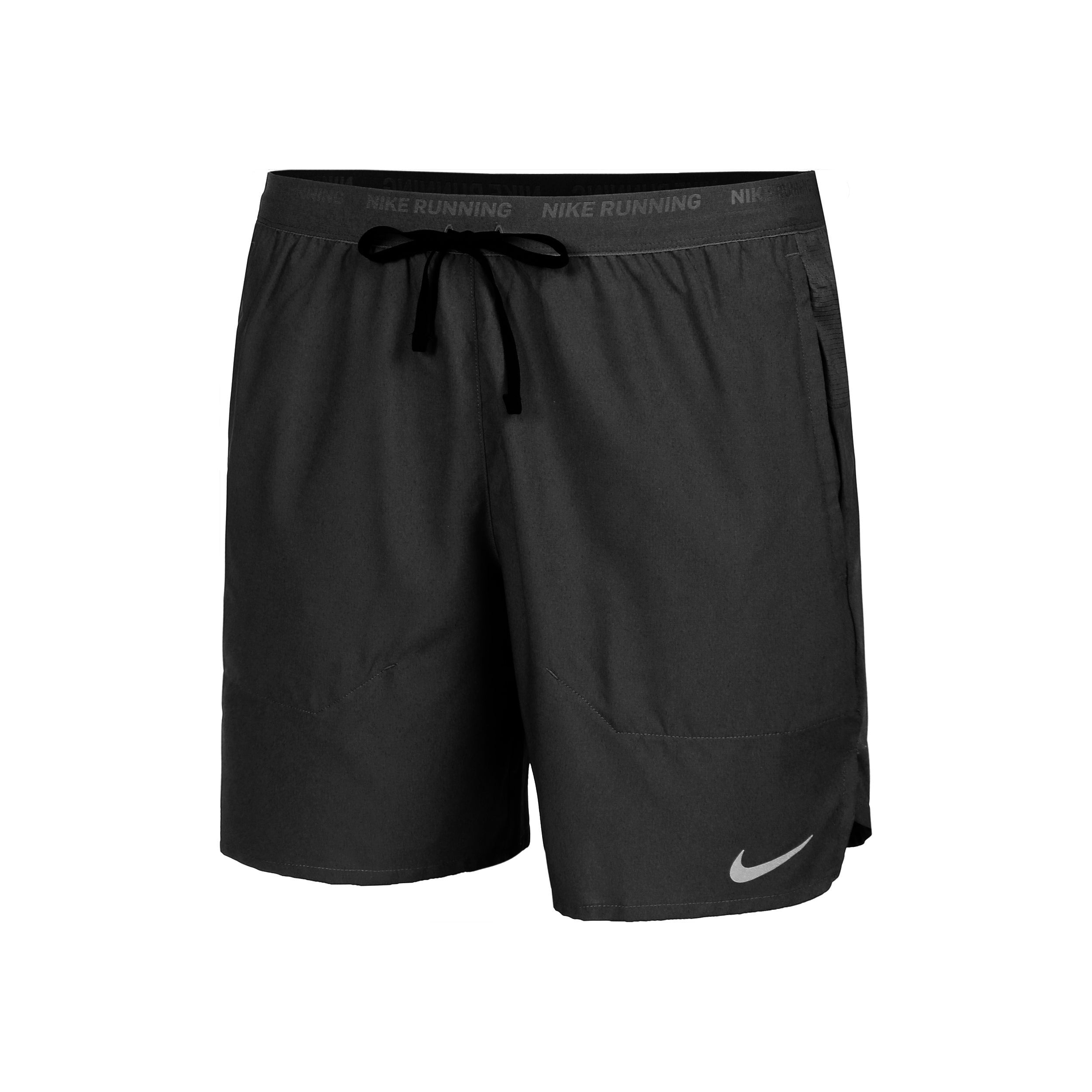 Nike Dri-Fit Stride 7in Brief-Lined Shorts Herren-Schwarz