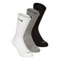 Everyday Plus Cushioned Tennis Socks 3 Pack Unisex - white, grey