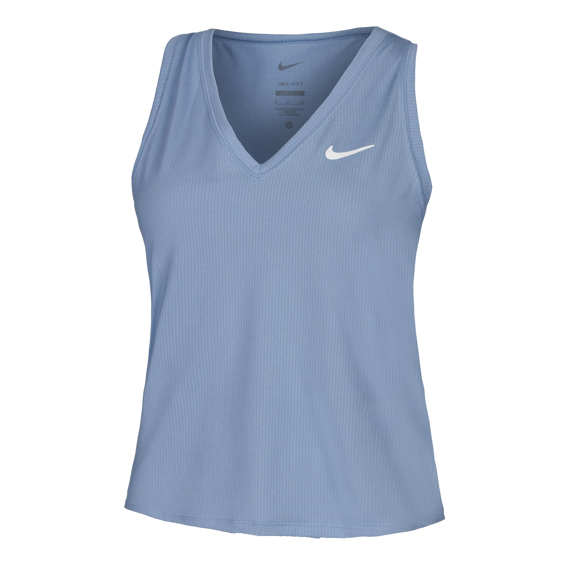 Nike Dri-Fit Victory Court Tank top Women - blue grey,