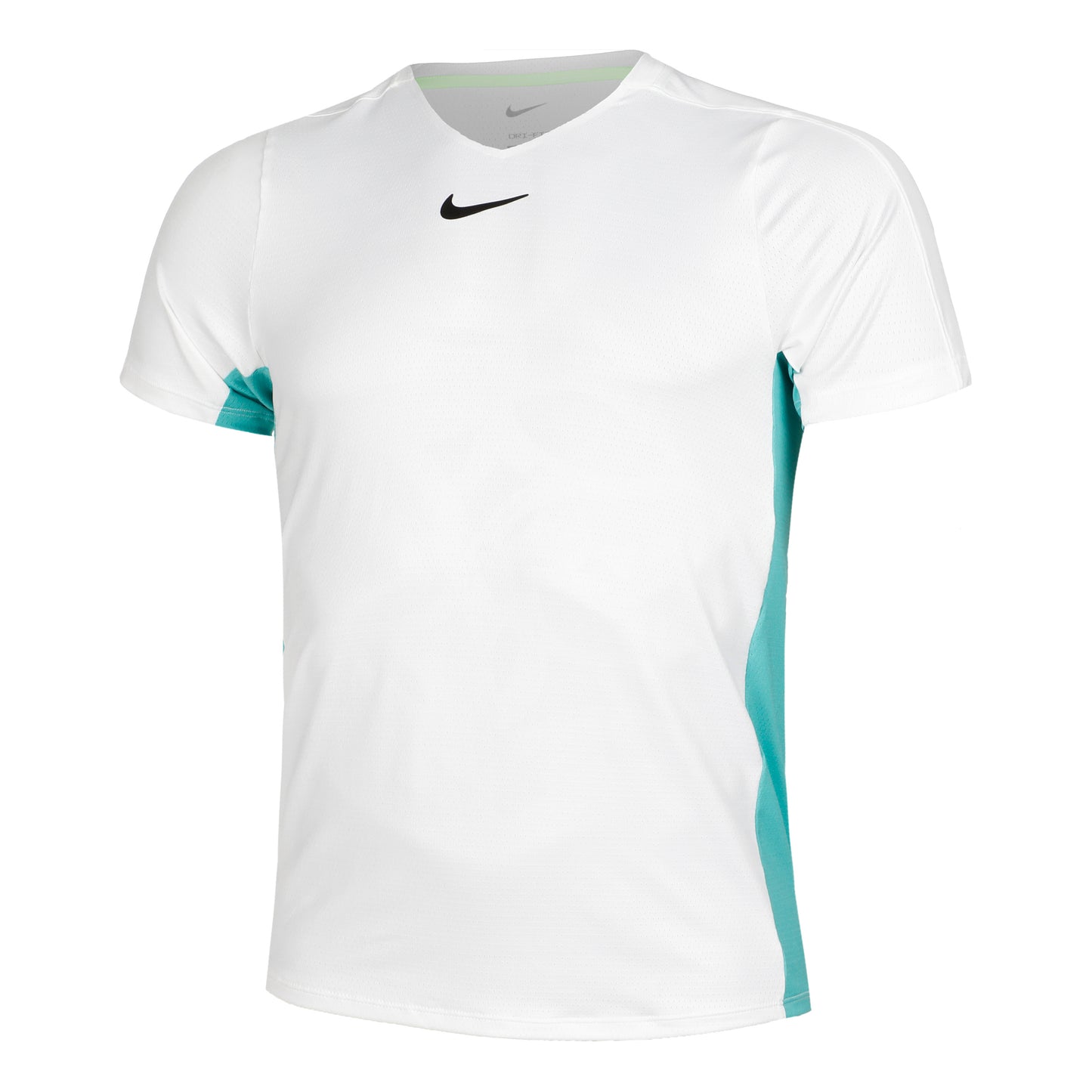 Nike Dri-Fit Court Printed T-Shirt Men-White,Turquoise