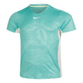 Dri-Fit Court Printed T-Shirt Men - turquoise, white