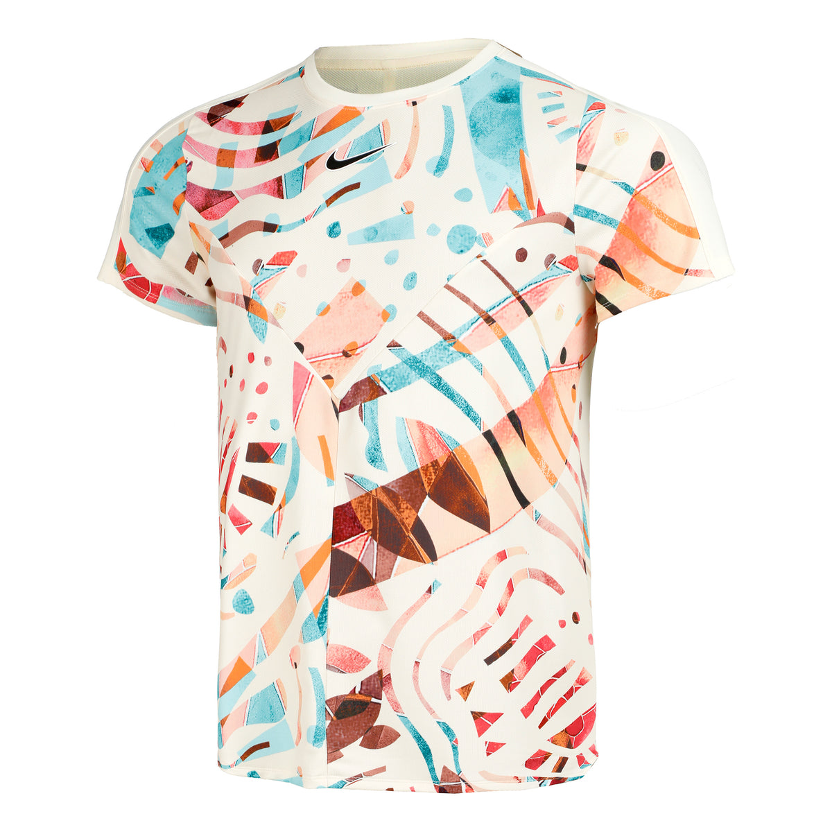 Nike Dri-Fit Court Slam T-Shirt Herren - weiß, mehrfarbig