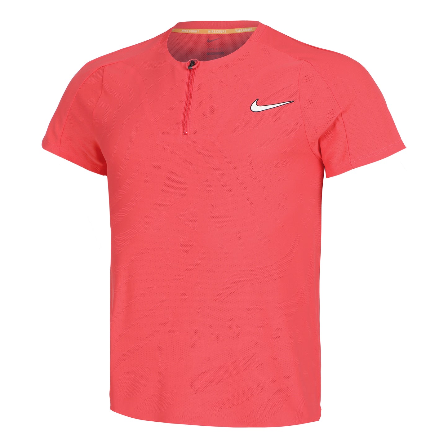 Nike Dri-Fit Court Slim Polo Herren-Koralle