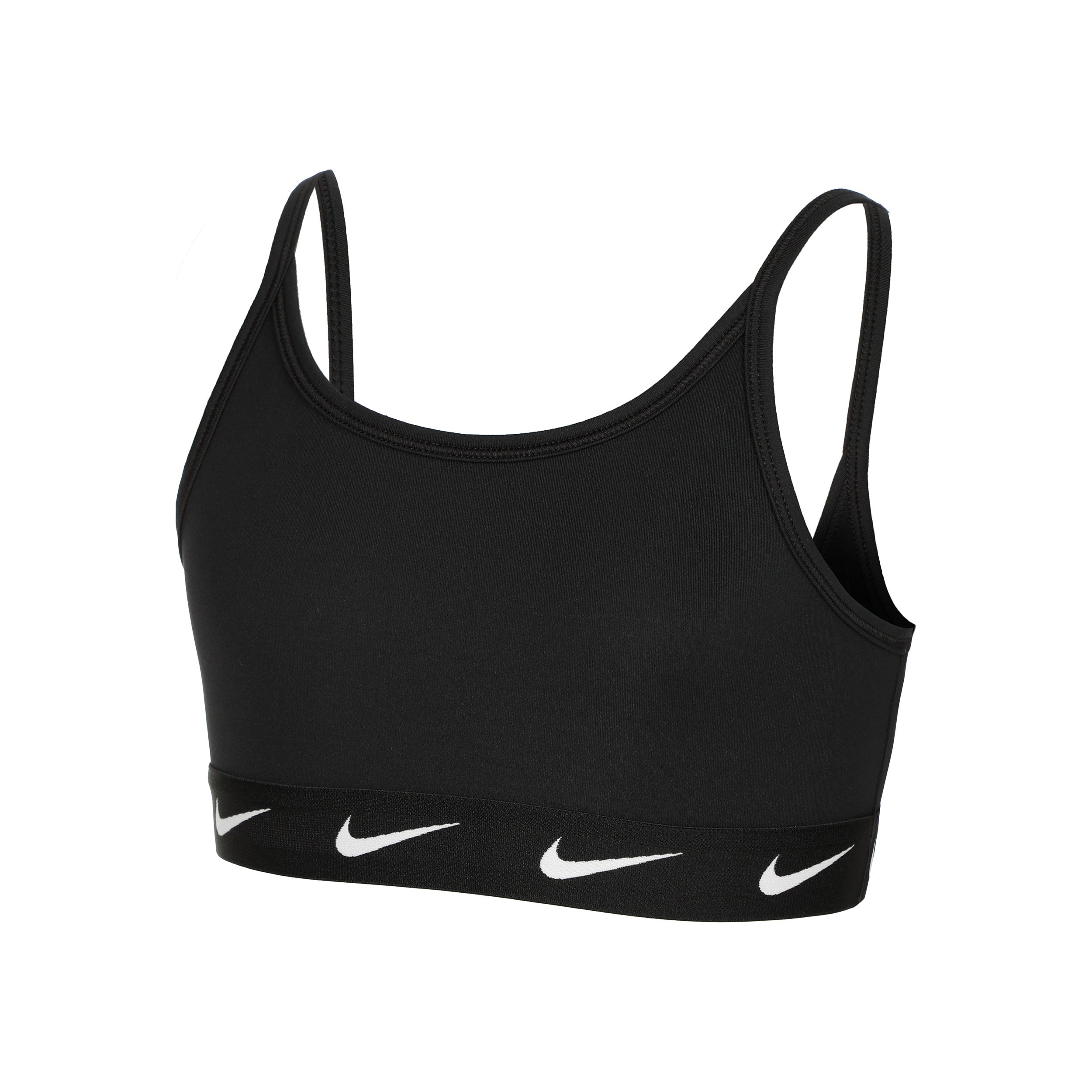 Nike Dri-Fit One Big Sport-BH Mädchen - schwarz