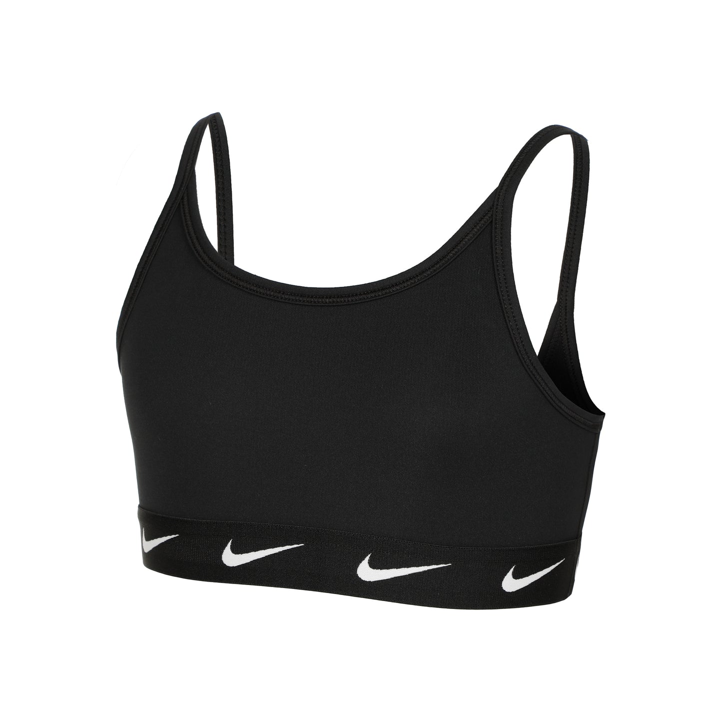 Nike Dri-Fit One Big Sport-BH Mädchen - schwarz