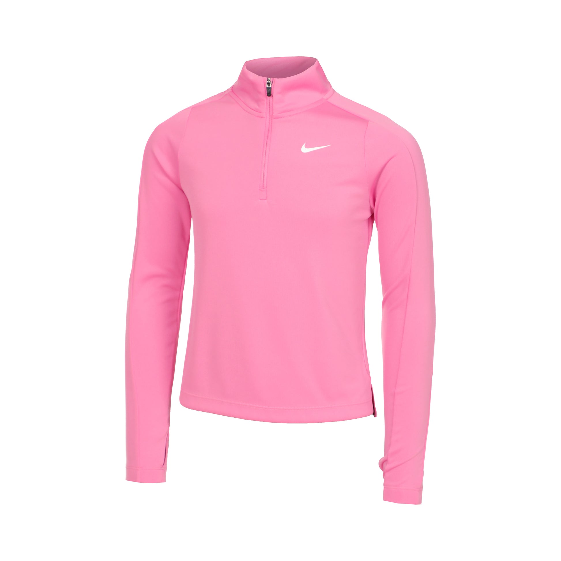 Nike Dri-Fit Half-Zip Longsleeve Mädchen - pink,