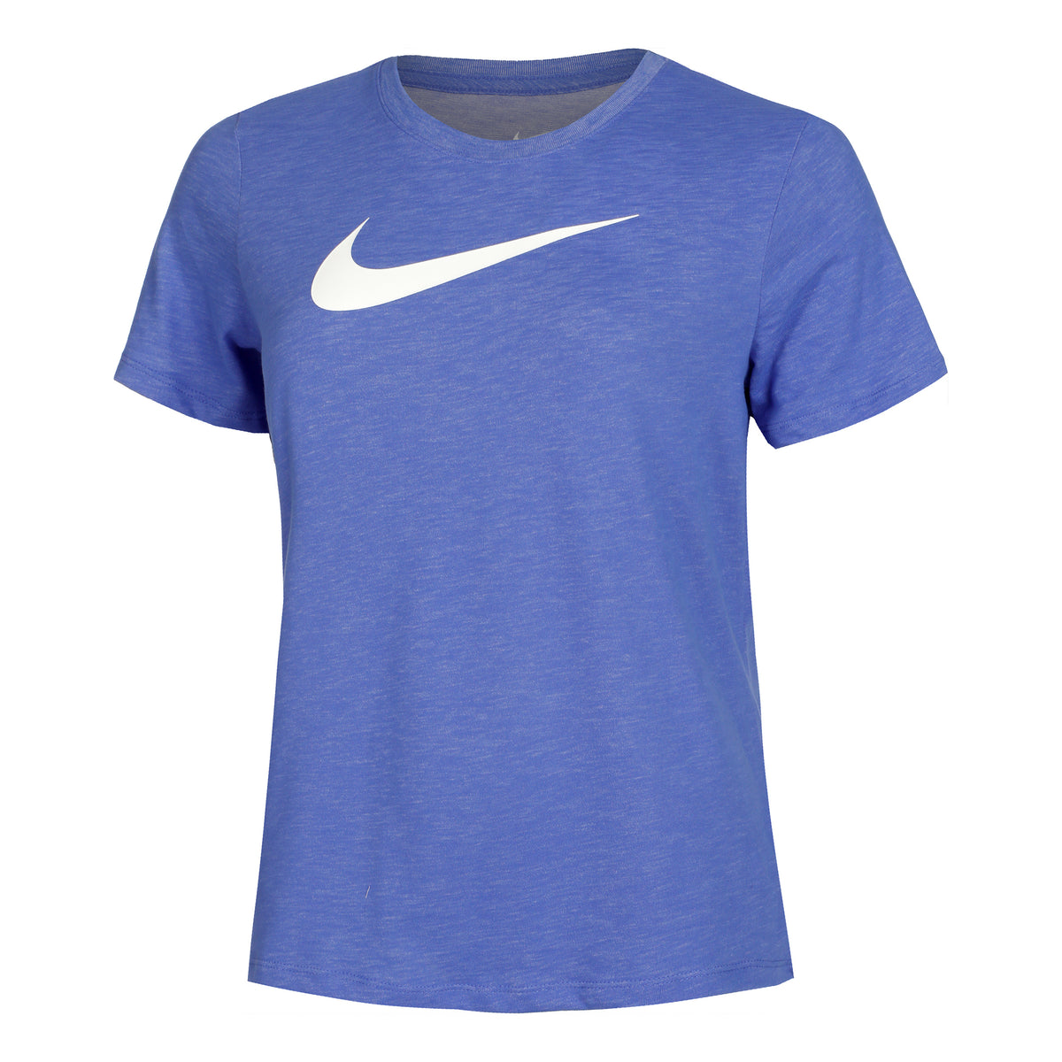 Nike Dri-Fit Swoosh T-Shirt Damen - blau, mehrfarbig