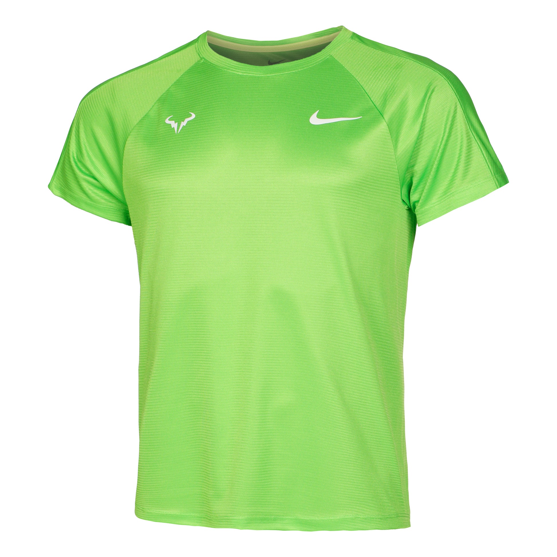 Nike Dri-Fit RAFA MNK Challenger T-Shirt Men - neon green,