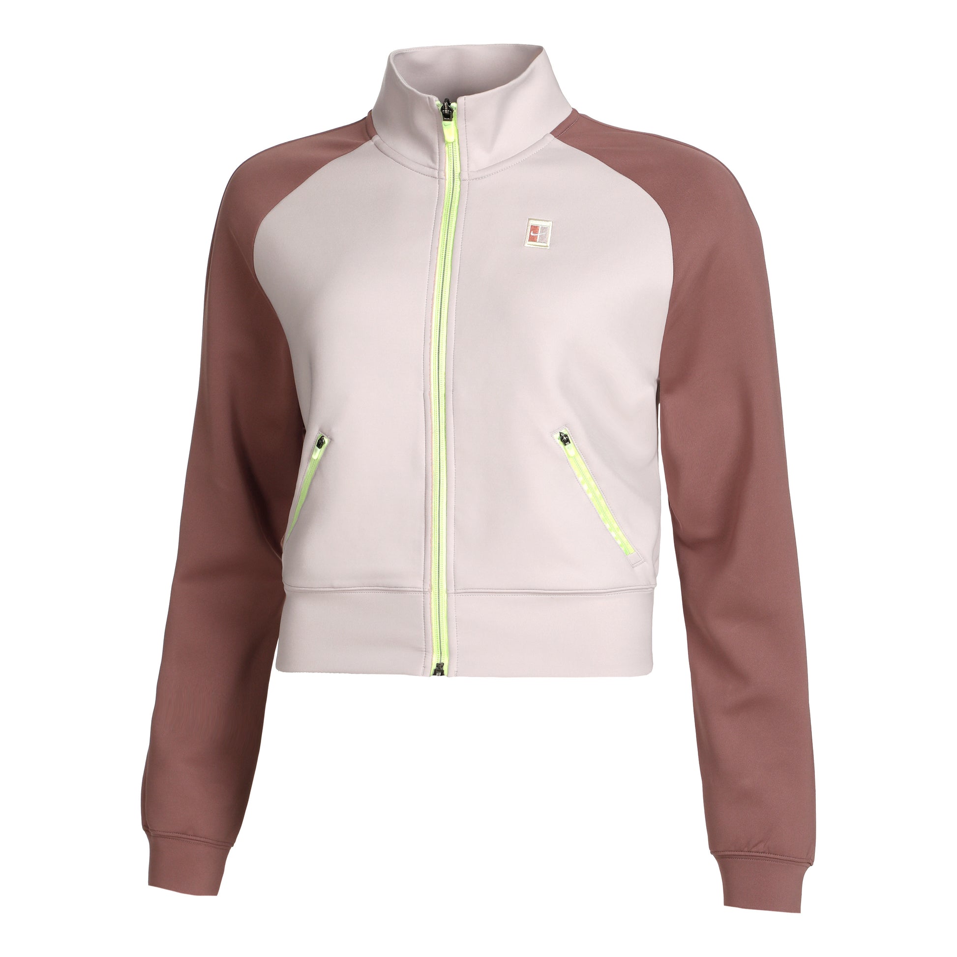 Nike Court Dri-Fit Heritage Trainingsjacke Damen - rosa, altrosa