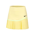 Dri-Fit Advantage Pleated Rock Damen - zitronengelb,