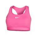 Swoosh Medium Sport-BH Damen - rosa,
