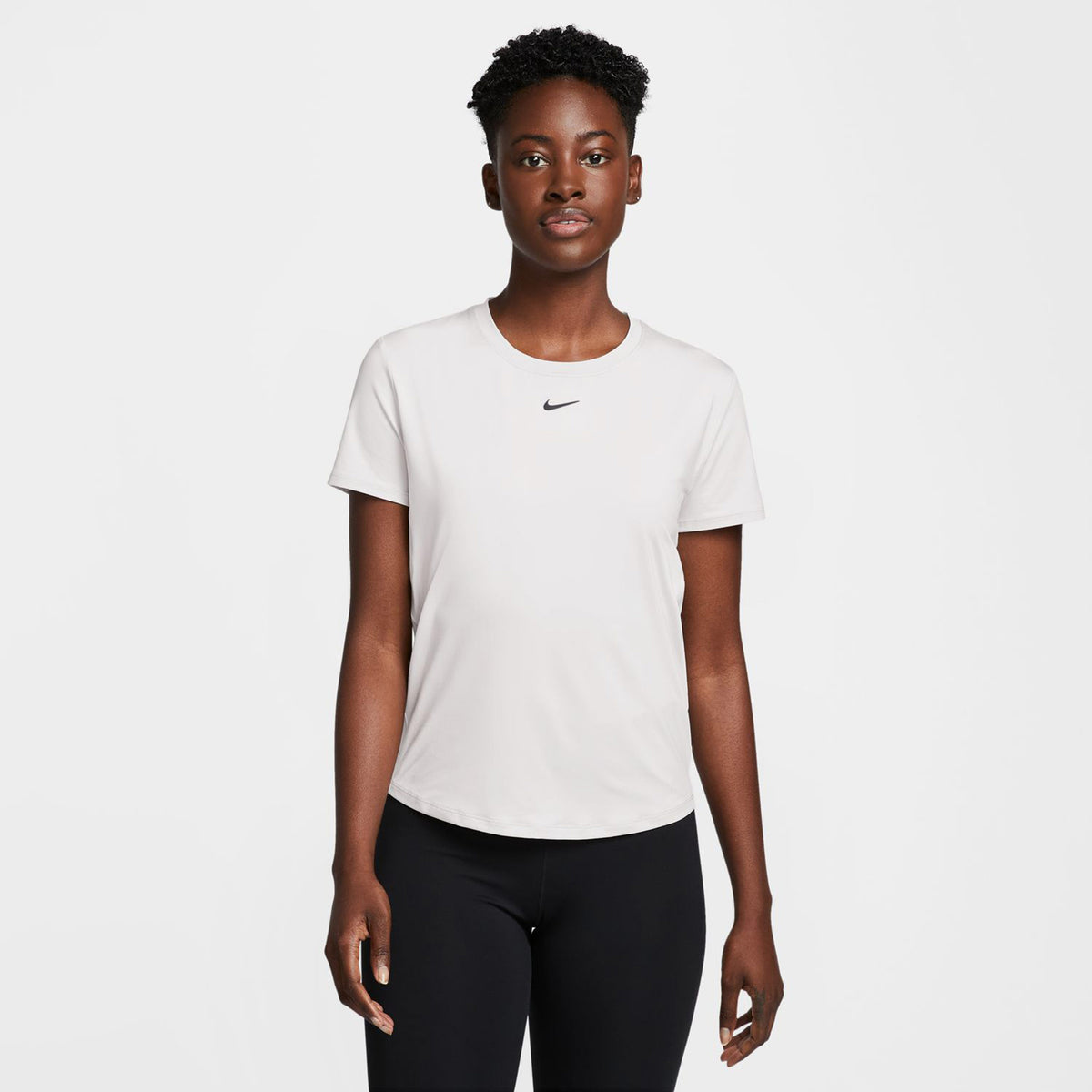Nike One Classic Dri-Fit T-Shirt Damen-Weiß