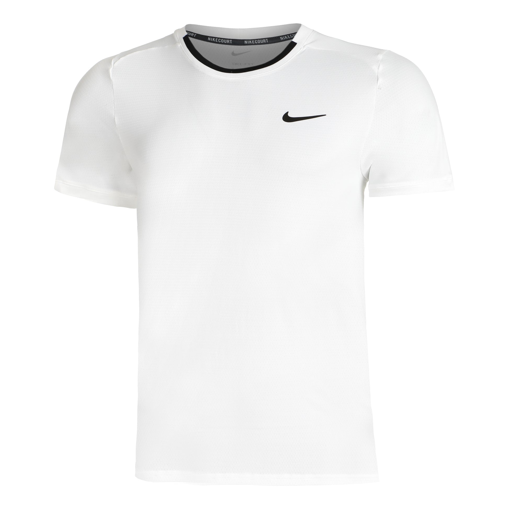 Nike Court Dri-Fit Advantage T-Shirt Herren-Weiß