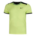 Court Dri-Fit Advantage T-Shirt Herren - zitronengelb, schwarz