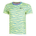 Court Dri-Fit Advantage Print T-Shirt Herren - zitronengelb, blau