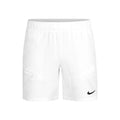 Court Dri-Fit Advantage 7in Shorts Herren-Weiß