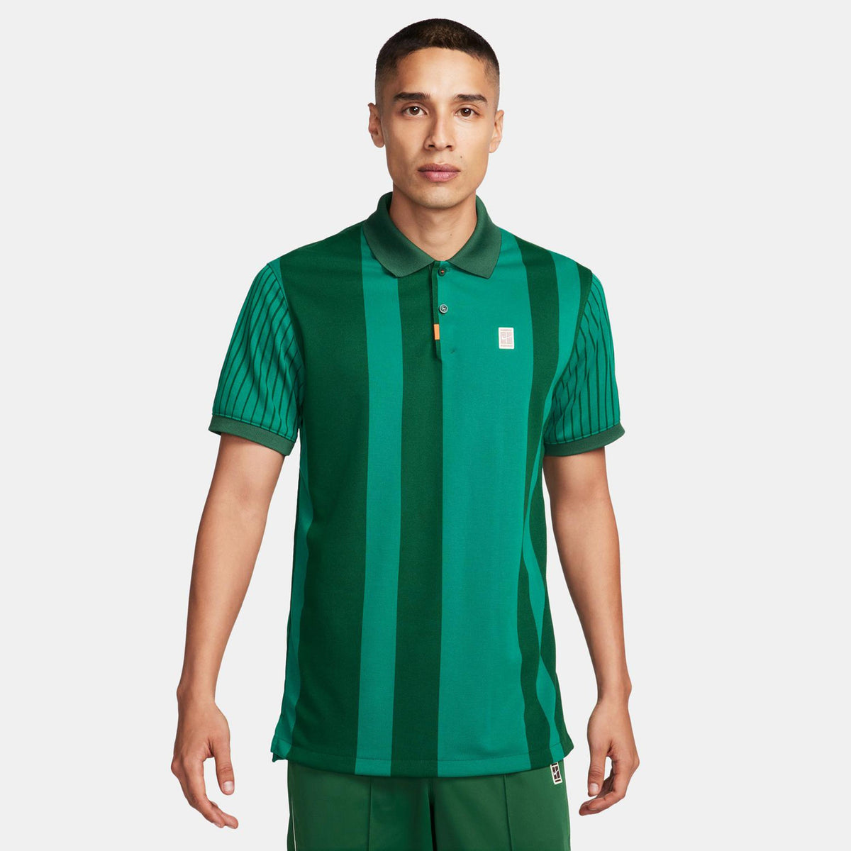 Nike Dri-Fit Heritage Polo Men - green,