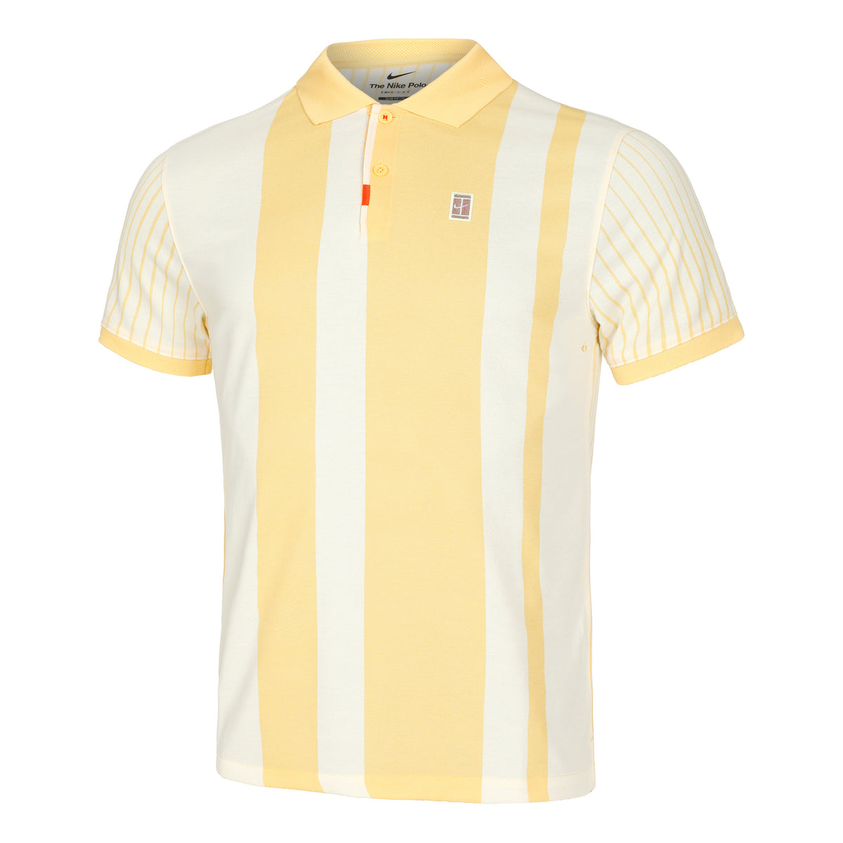 Nike Dri-Fit Heritage Polo Men - golden yellow, cream