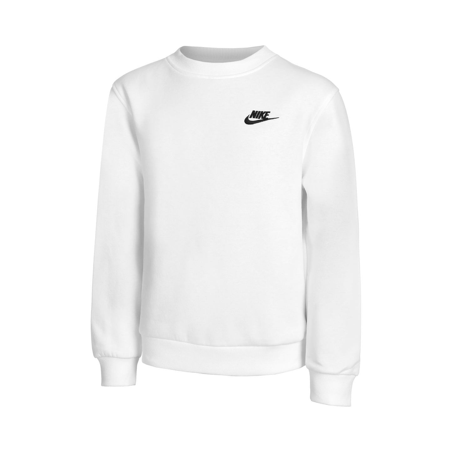 Nike Club Fleece Long sleeve Kids - white,