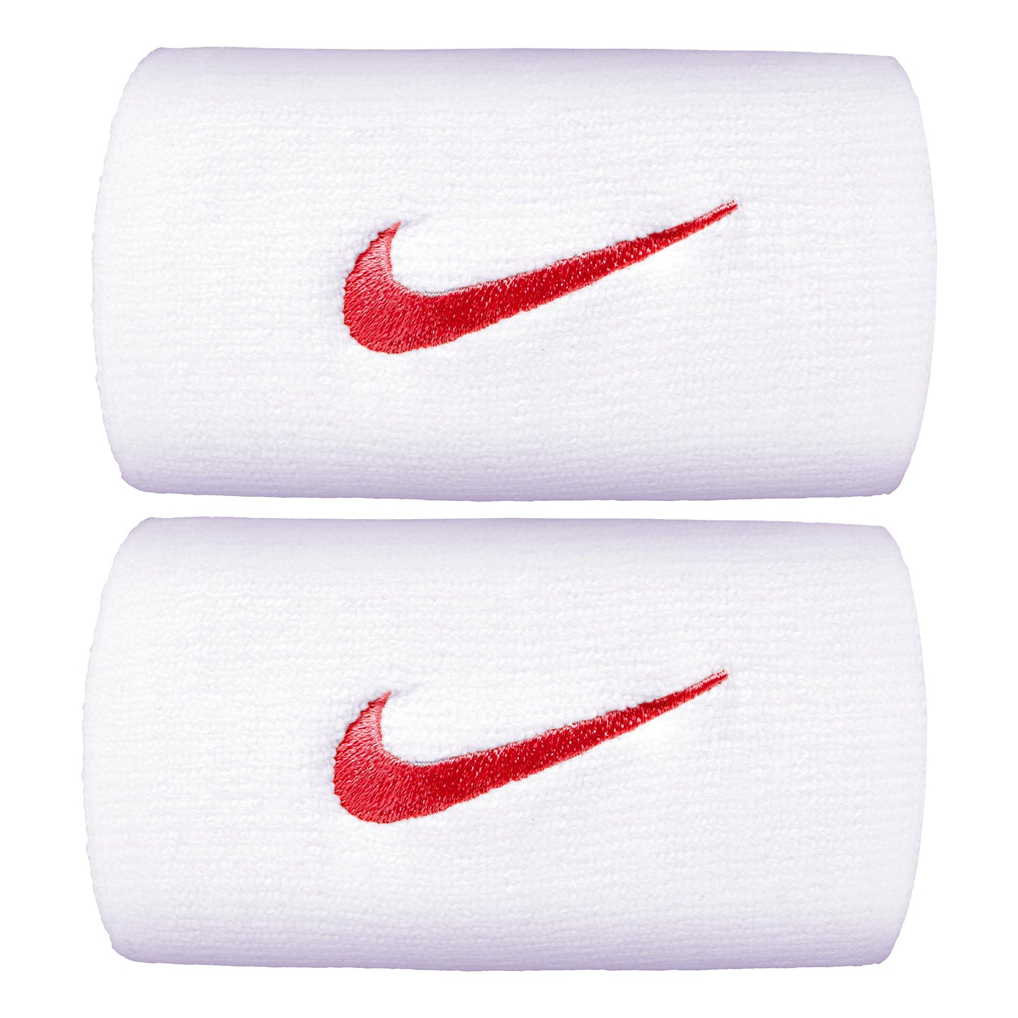 Nike Premier DW Schweißband 2er Pack lang - weiß, rot